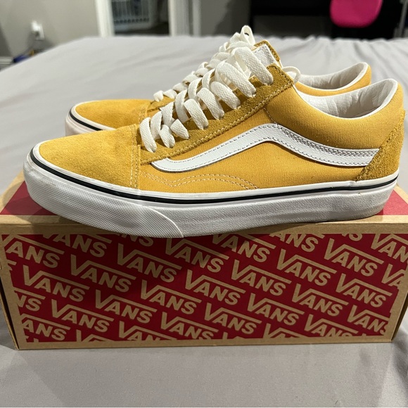 Vans old Skool size 8 yellow - Picture 2 of 3